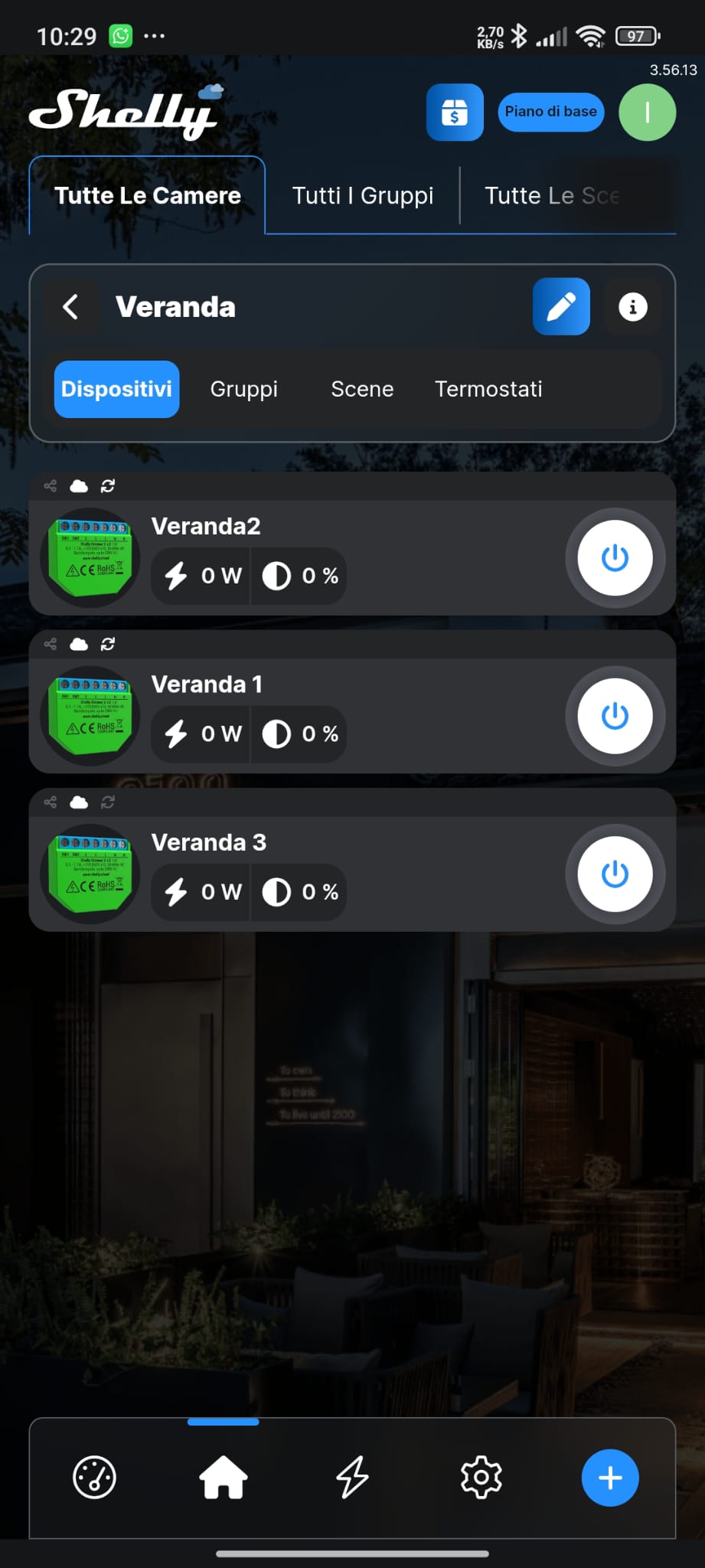 Illuminazione verande 1