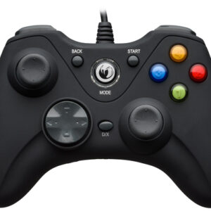 NACON CONTROLLER WIRED PER PC CON PULSANTE HOME COMPATIBILE CON TUTTI I GIOCHI PER PC E CON WINDOWS XP/VISTA/7/8/10 - BLACK
