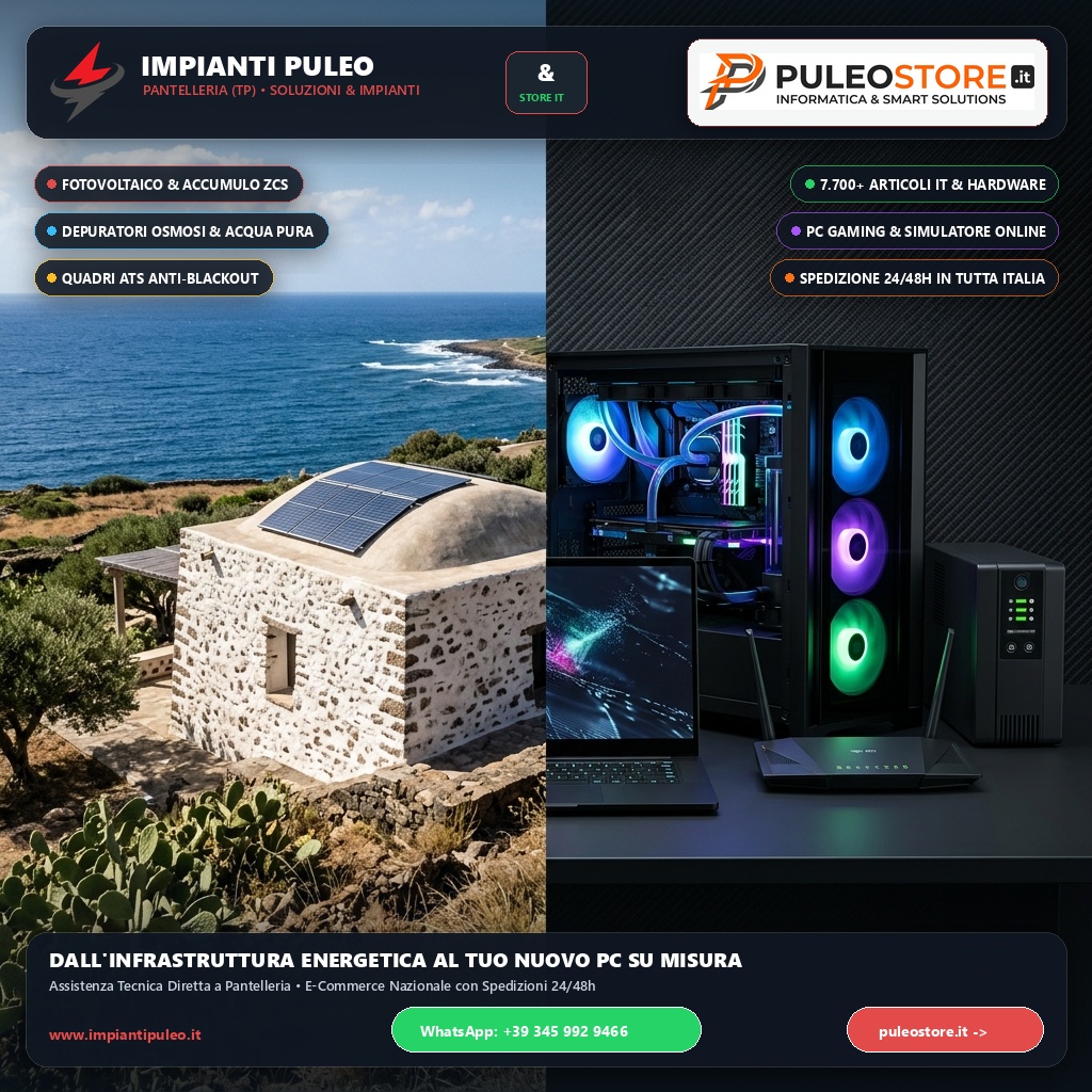Locandina Ufficiale Impianti Puleo e Puleo Store