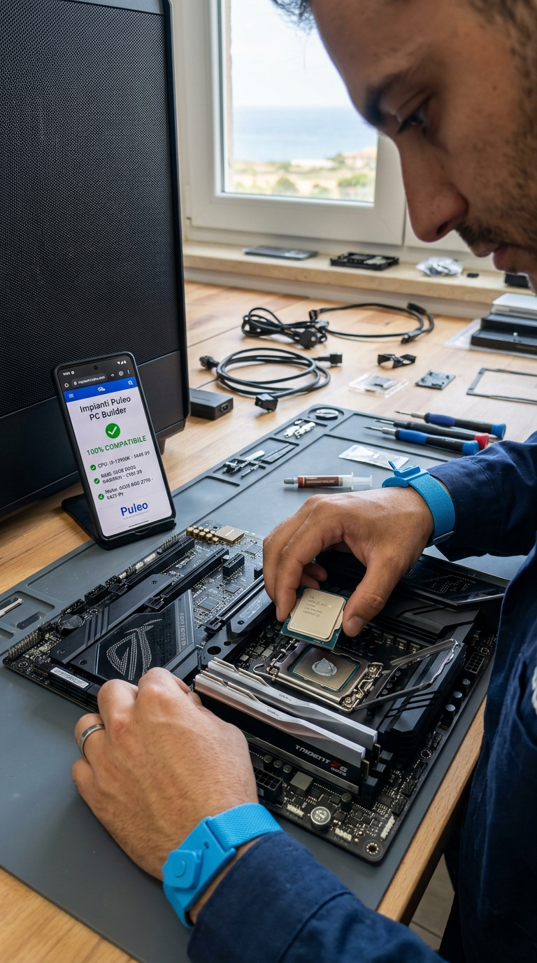 Assemblaggio e Collaudo Hardware PC a Pantelleria